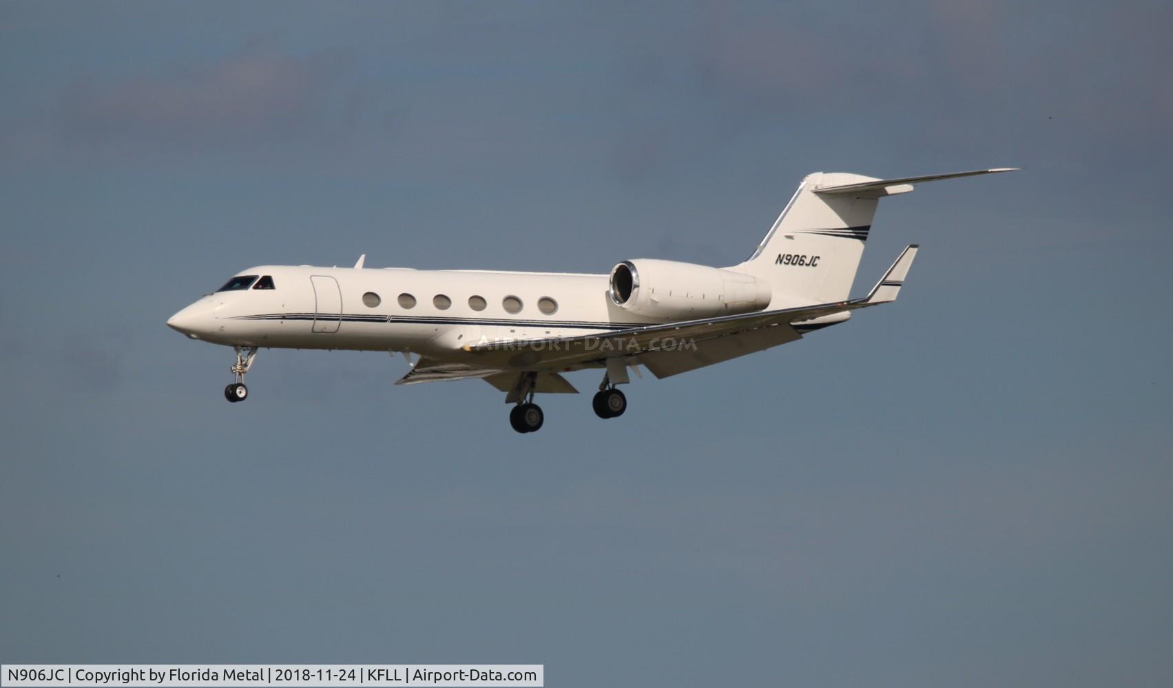 N906JC, 2005 Gulfstream Aerospace GIV-X (G350) C/N 4026, FLL spotting 2018