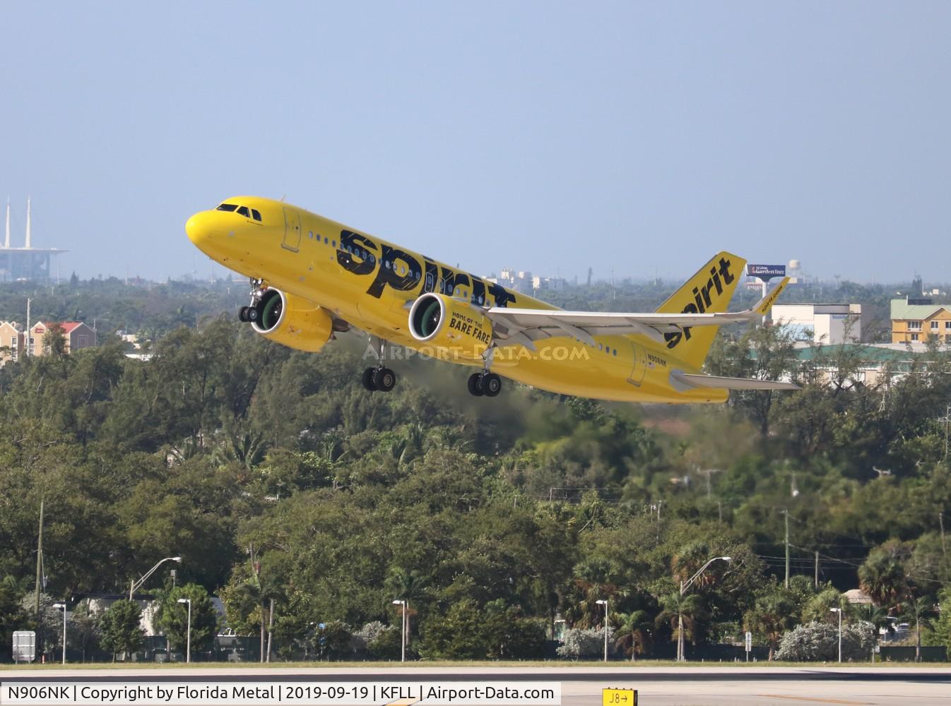 N906NK, 2018 Airbus A320-271N C/N 7788, FLL spotting 2019