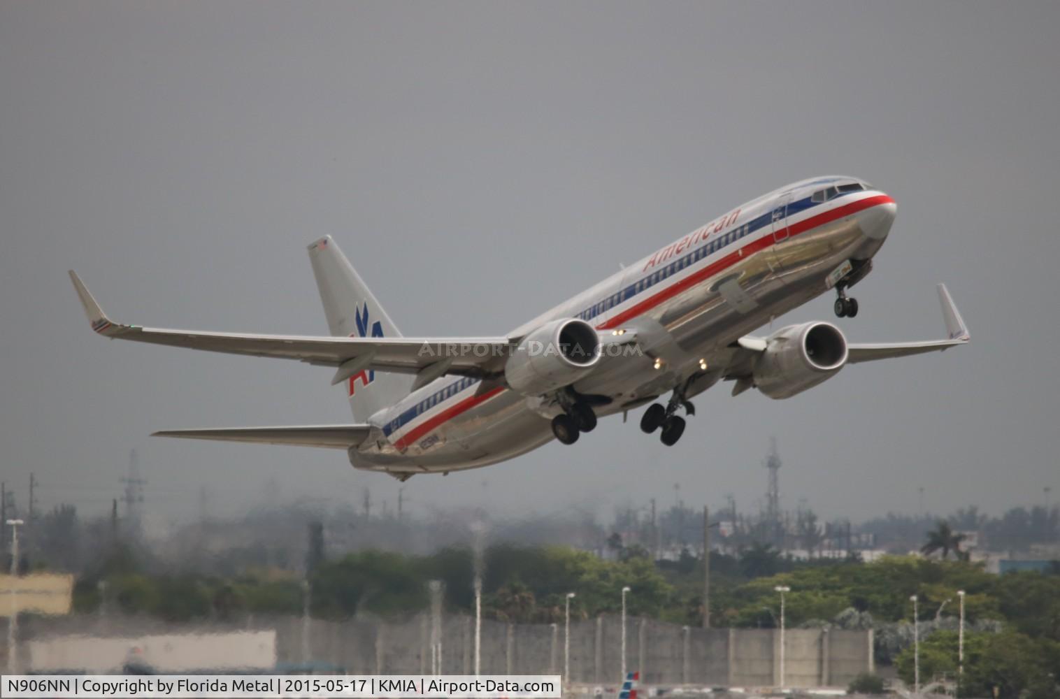 N906NN, 2012 Boeing 737-823 C/N 31155, MIA spotting 2015