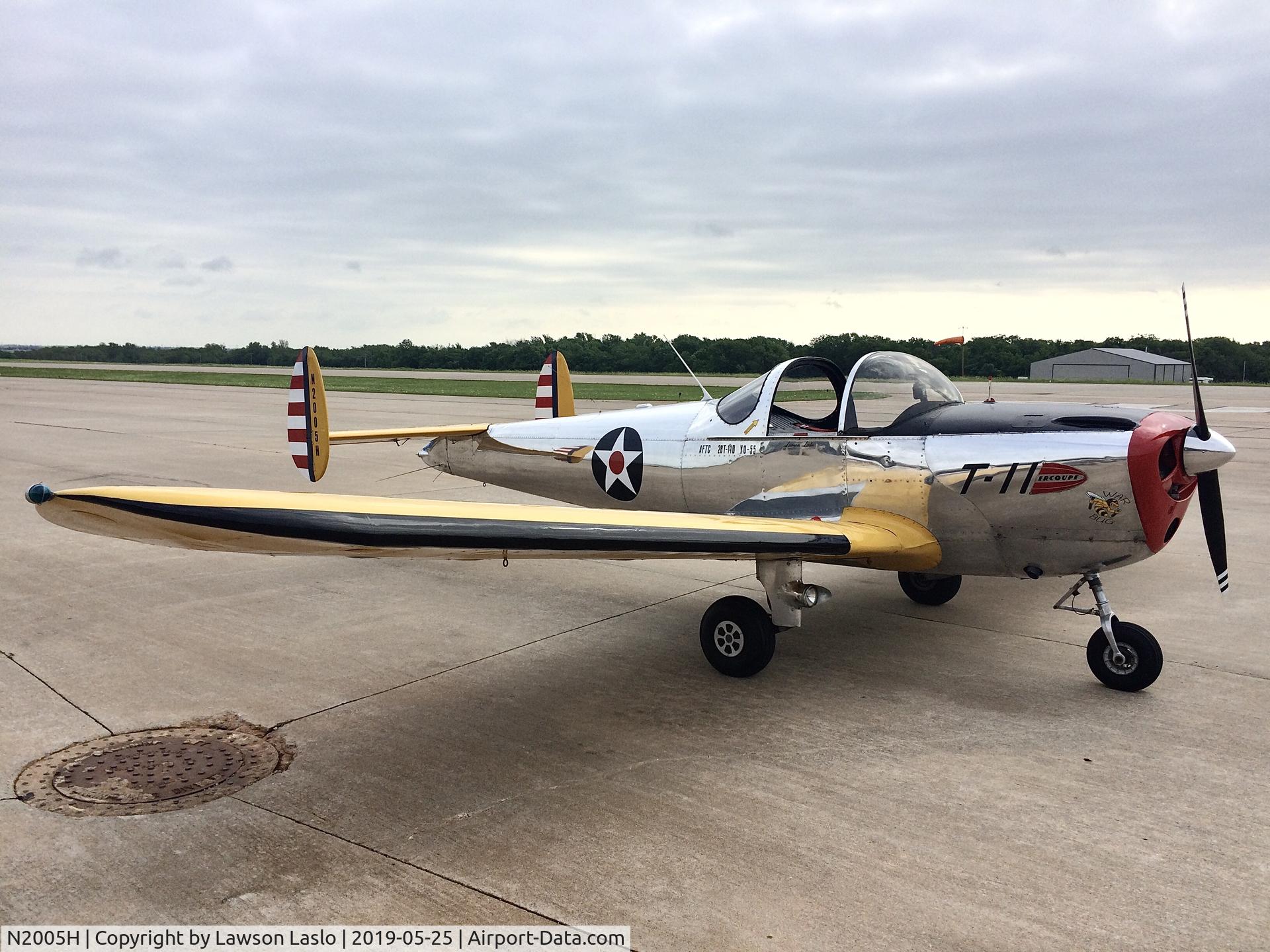 N2005H, 1946 Erco 415C Ercoupe C/N 2628, 1946 ERCO Ercoupe 