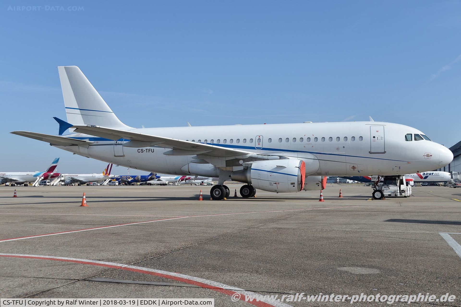 CS-TFU, 2005 Airbus A319-115LR C/N 2440, Airbus A319-115LR - WHT White Airways - 2440 - CS-TFU - 19.03.2018 - CGN