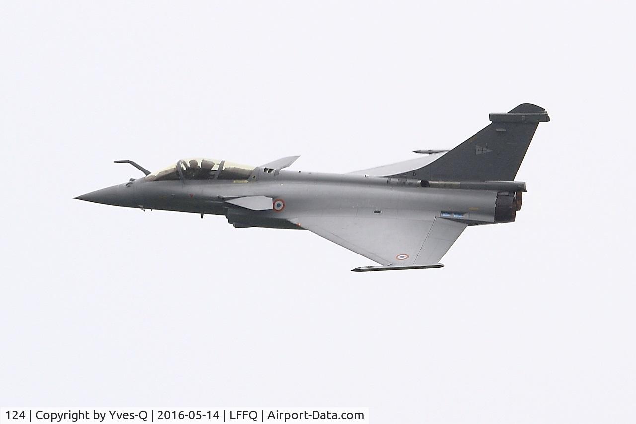 124, Dassault Rafale C C/N 124, Dassault Rafale C, On display, La Ferté-Alais airfield (LFFQ) Air show 2016