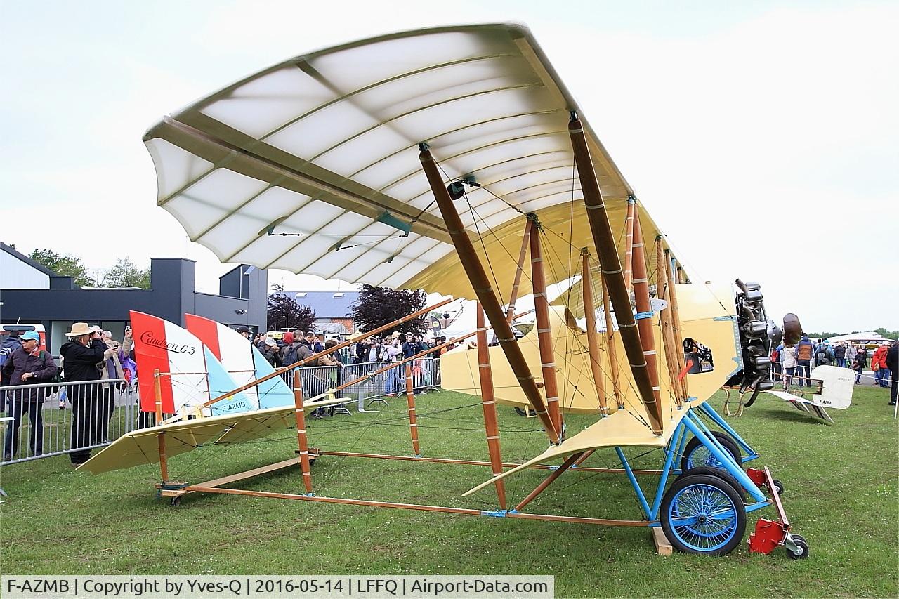 F-AZMB, Caudron G.3 C/N SA-33, Caudron G.3, Static display, La Ferté-Alais airfield (LFFQ) Airshow 2016