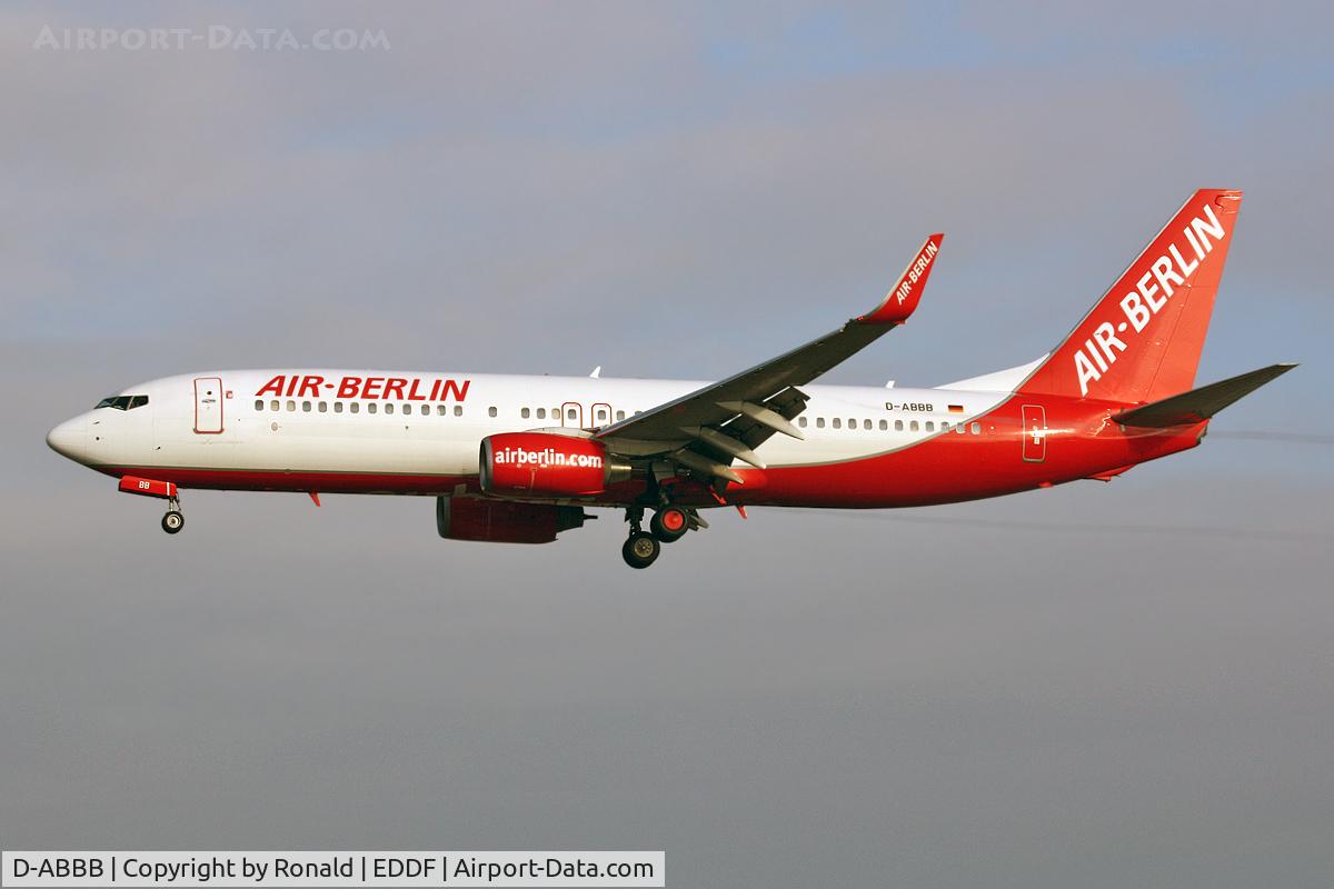 D-ABBB, 2001 Boeing 737-86J C/N 32624, at fra