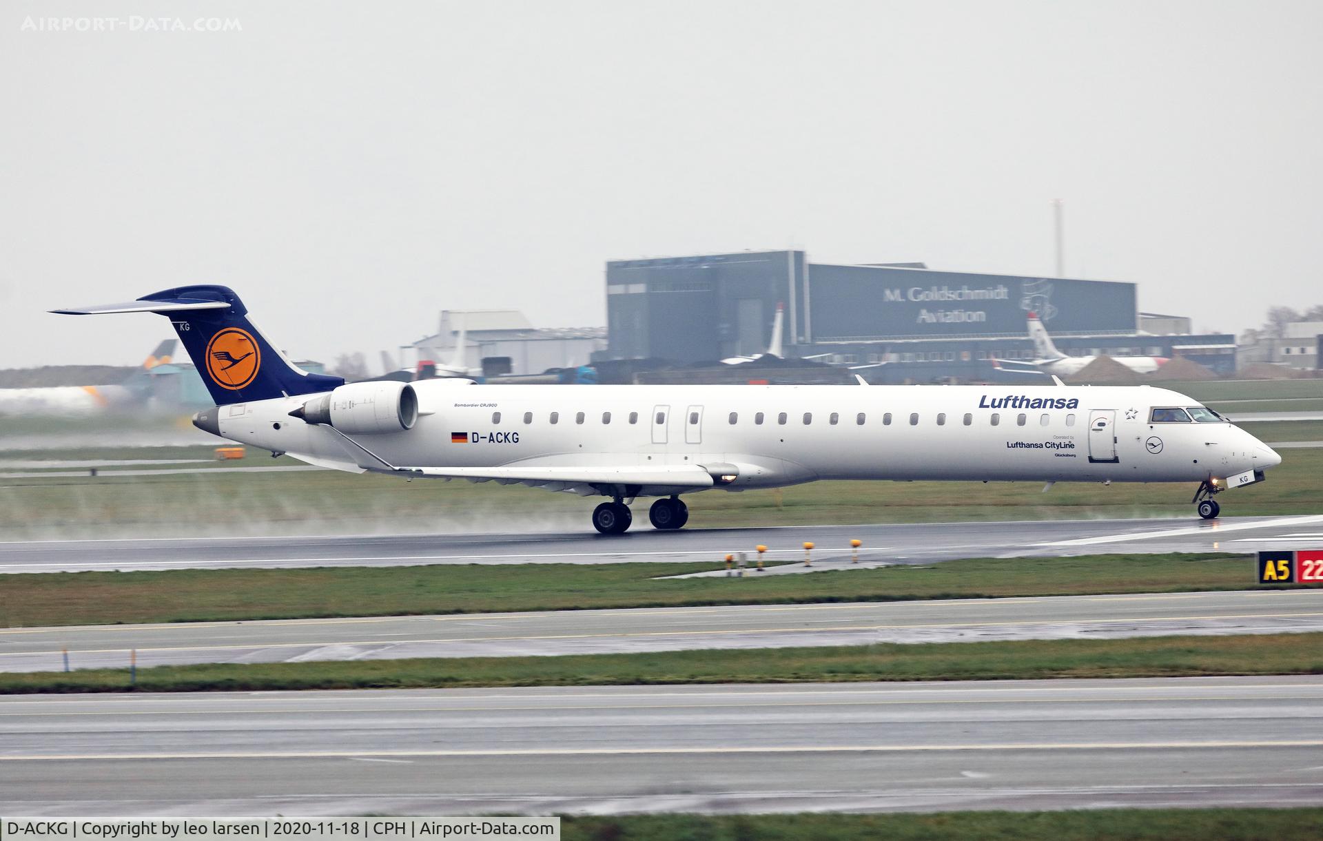 D-ACKG, 2006 Bombardier CRJ-900LR (CL-600-2D24) C/N 15084, Copenhagen 18.11.2020