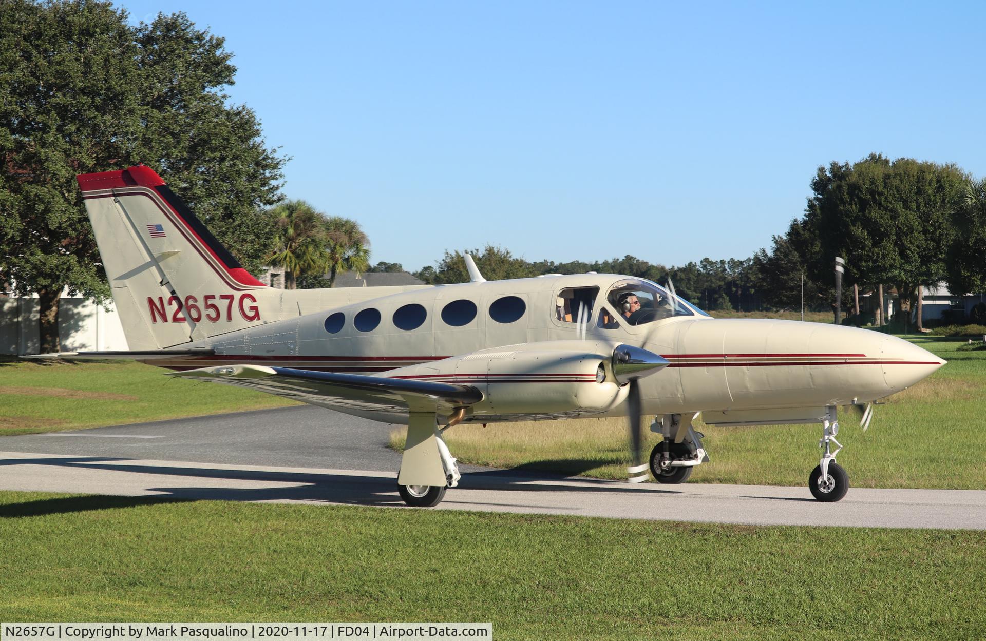 N2657G, Cessna 421C Golden Eagle C/N 421C0809, Cessna 421C