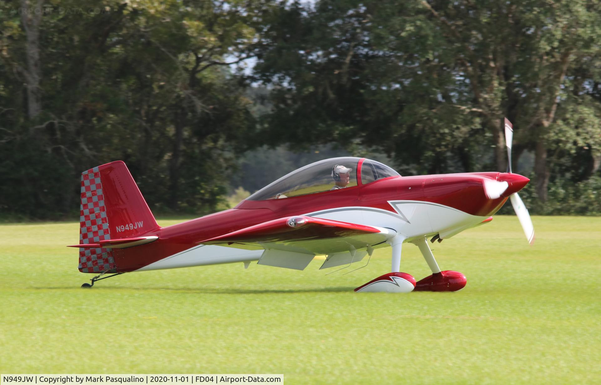 N949JW, 2018 Vans RV-8 C/N 83405, Vans RV-8
