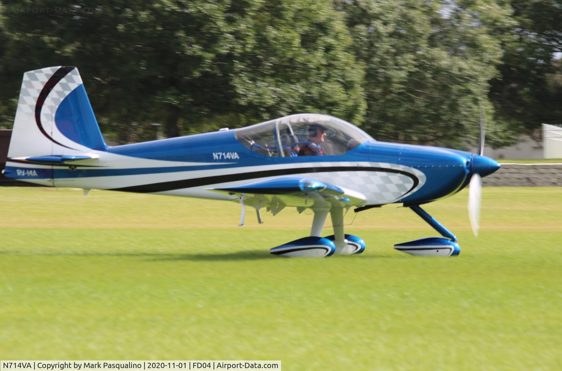 N714VA, 2018 Vans RV-14A C/N 140231, Vans RV-14A