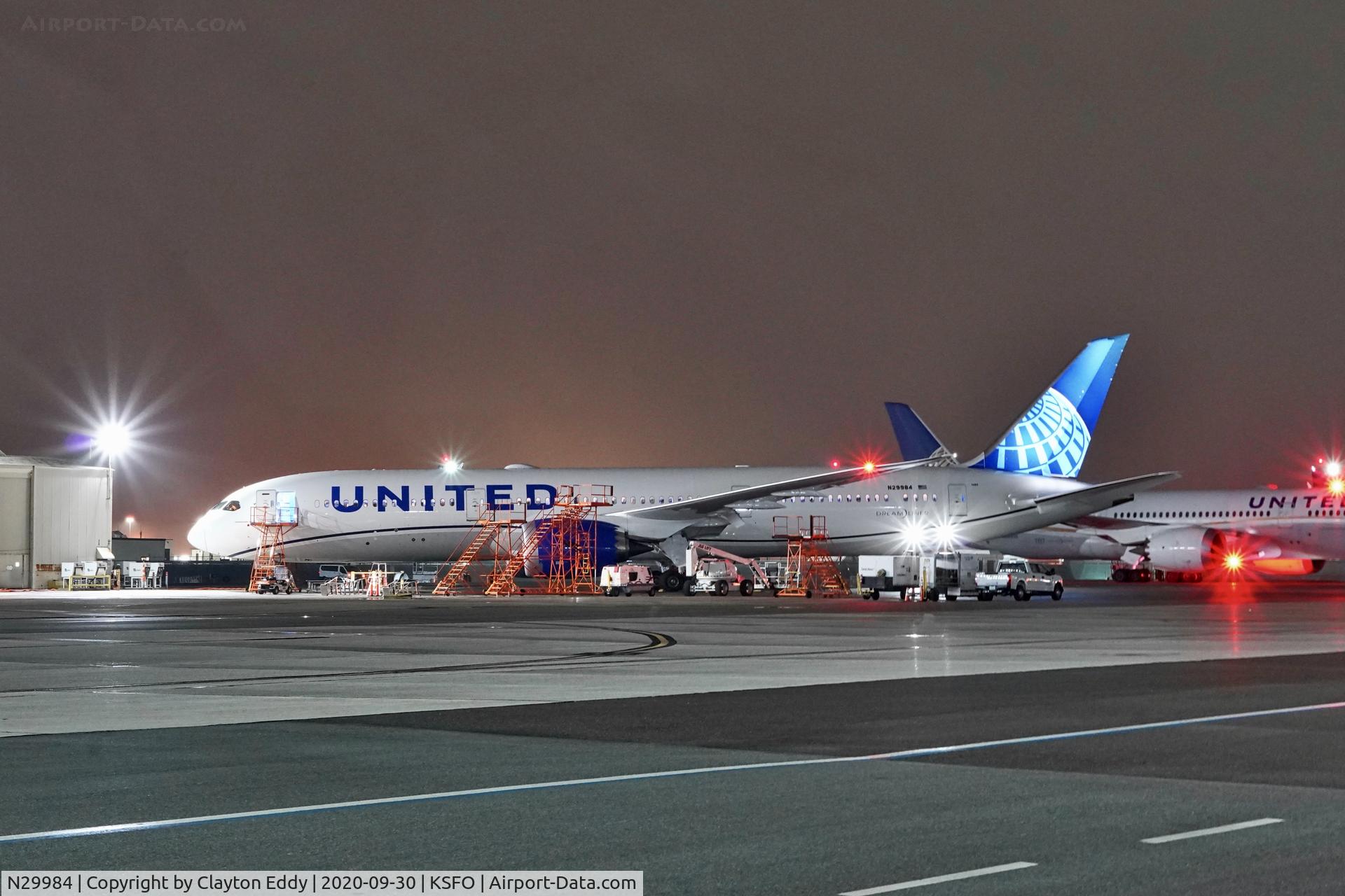 N29984, 2020 Boeing 787-9 Dreamliner Dreamliner C/N 66143, SFO 2020.