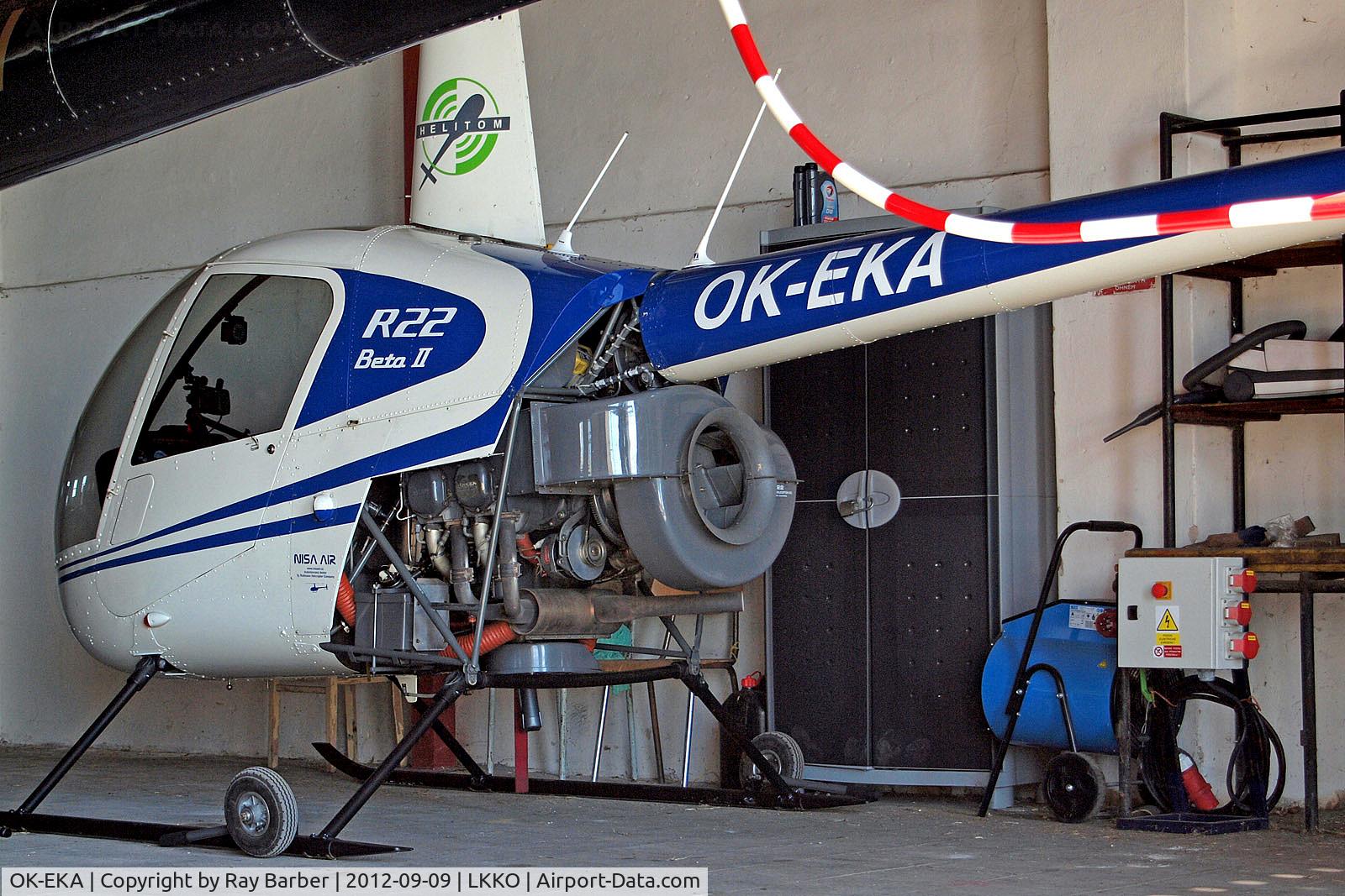OK-EKA, 2007 Robinson R22 BETA C/N 4103, OK-EKA   Robinson R-22 Beta II [4103] (Helitom) Kolin~OK 09/09/2012