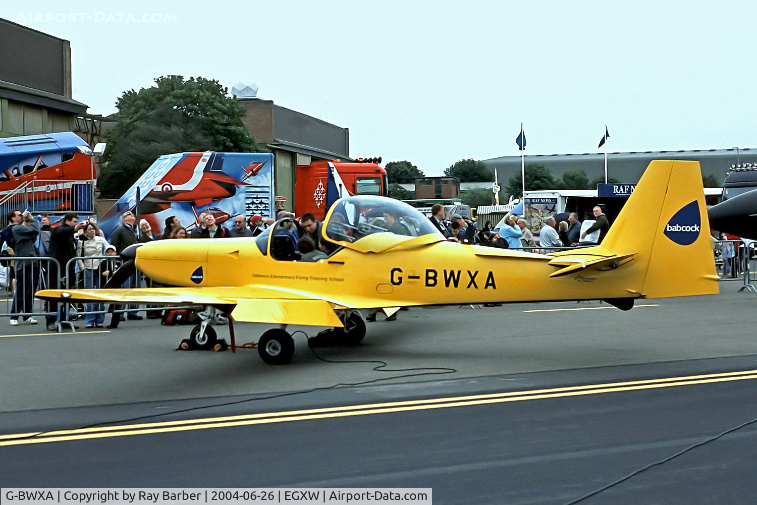G-BWXA, 1996 Slingsby T-67M-260 Firefly C/N 2236, G-BWXA   Slingsby T.67M-260 Firefly [2236] (Defence Elementary Flying Training School) RAF Waddington~G 26/06/2004