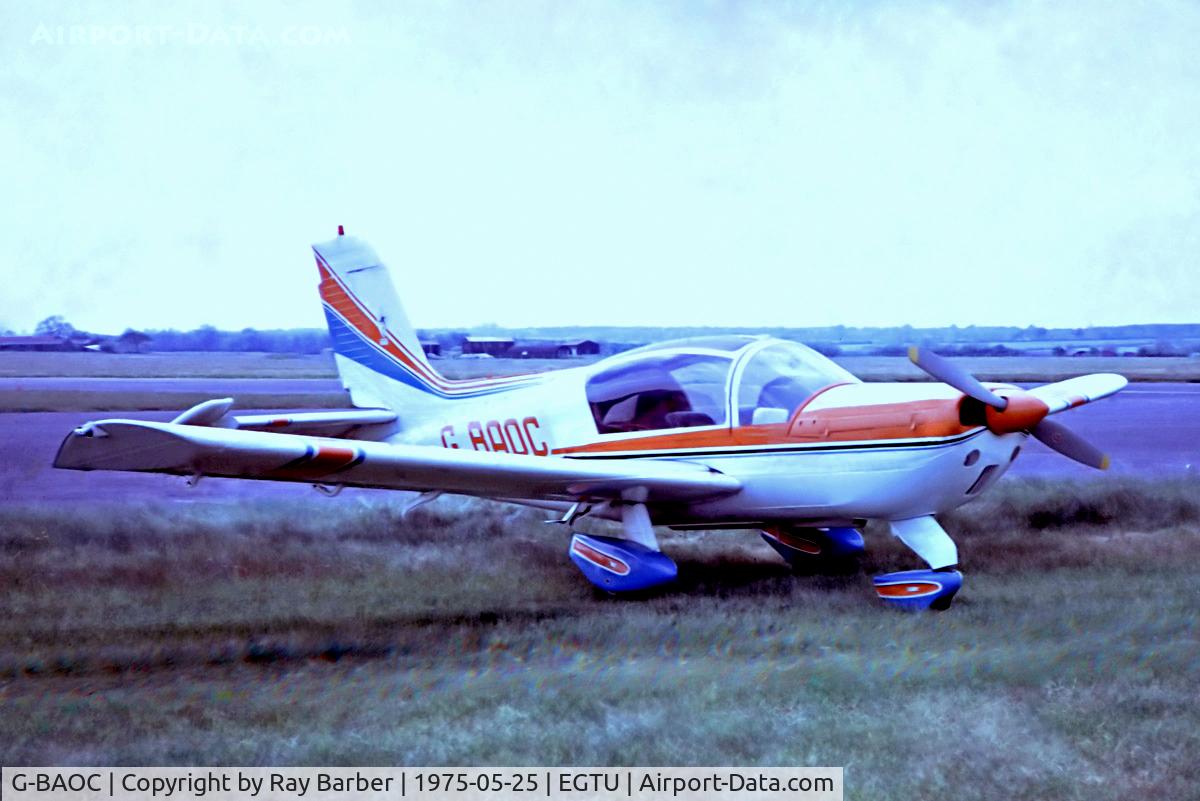 G-BAOC, 1973 Socata MS-894E Rallye Minerva 220GT C/N 12141, G-BAOC   Socata MS.894E Minerva 220GT [12141] Dunkeswell~G @ 25/05/1975
