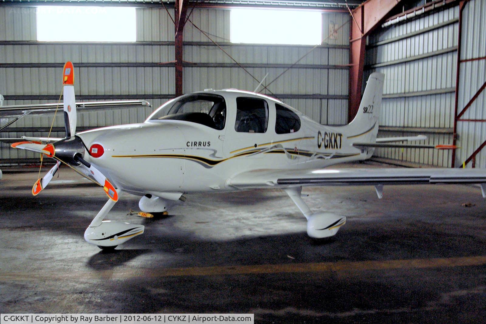 C-GKKT, 2005 Cirrus SR22 C/N 1494, C-GKKT   Cirrus Design SR-22GTS [1494] Toronto-Buttonville~C 12/06/2012