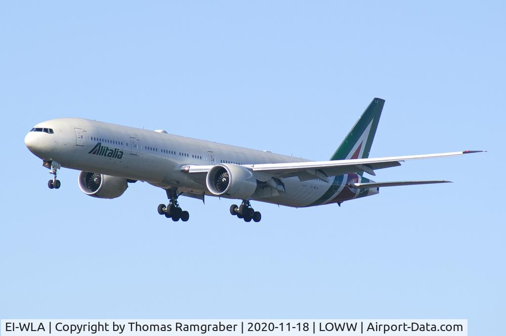 EI-WLA, 2009 Boeing 777-3Q8/ER C/N 35783, Alitalia Boeing 777-300ER