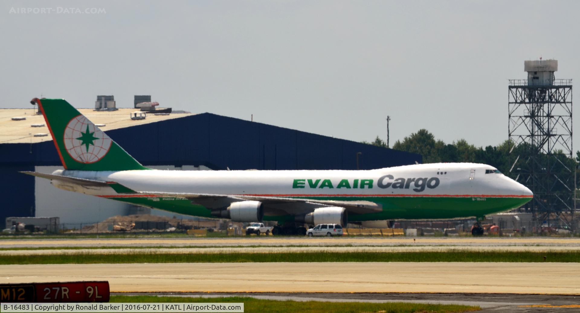 B-16483, 2002 Boeing 747-45EF (SCD) C/N 30609, Taxi to park Atlanta