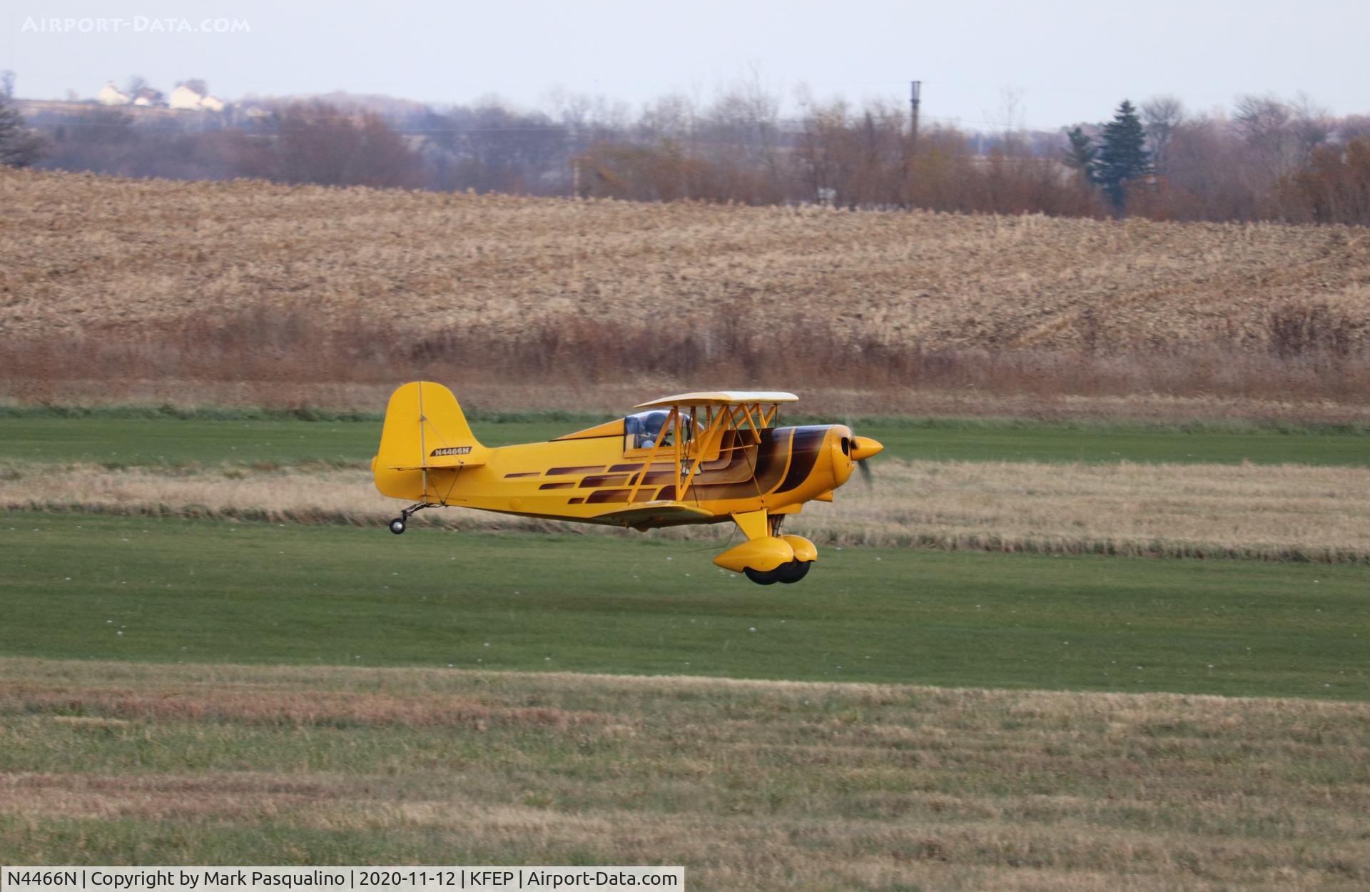 N4466N, Smith DSA-1 Miniplane C/N JEH-1, Smith Miniplane