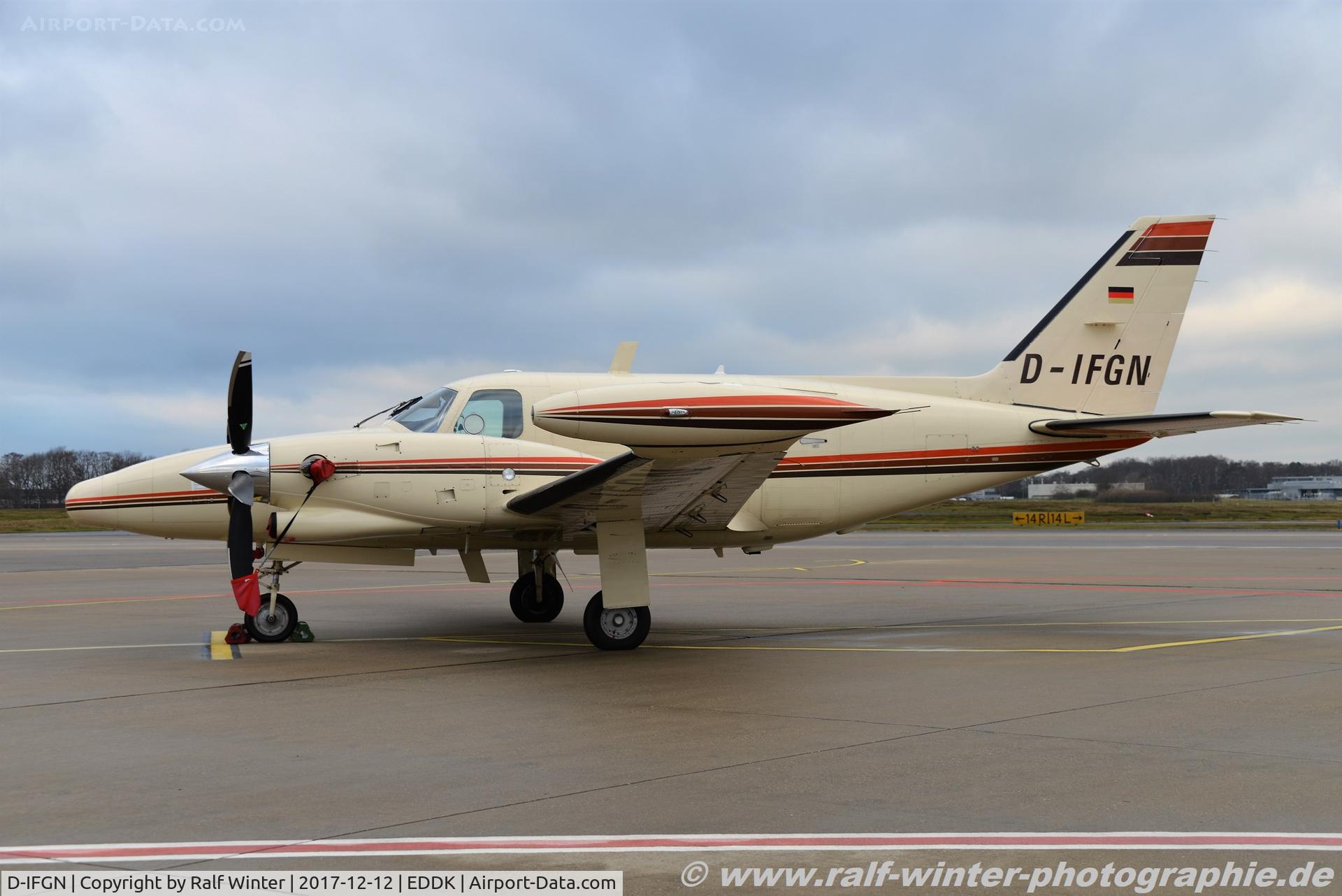 D-IFGN, 1982 Piper PA-31T-620 Cheyenne II C/N 31T-8120052, Piper PA-31T Cheyenne II - Private - 31T-8120052 - D-IFGN - 12.12.2017 - CGN