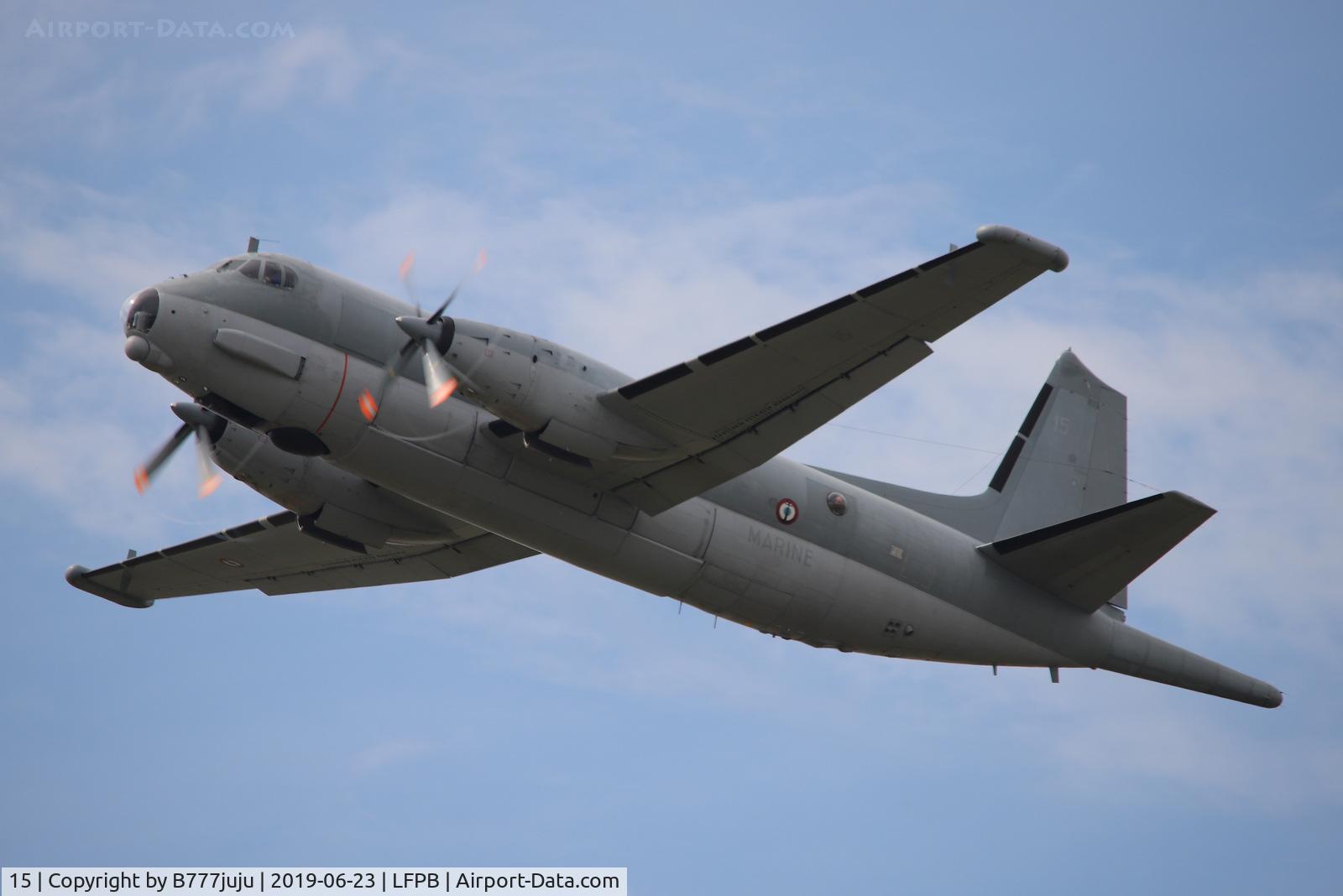 15, Bréguet ATL-2 Atlantique 2 C/N 15, on display at SIAE 2019