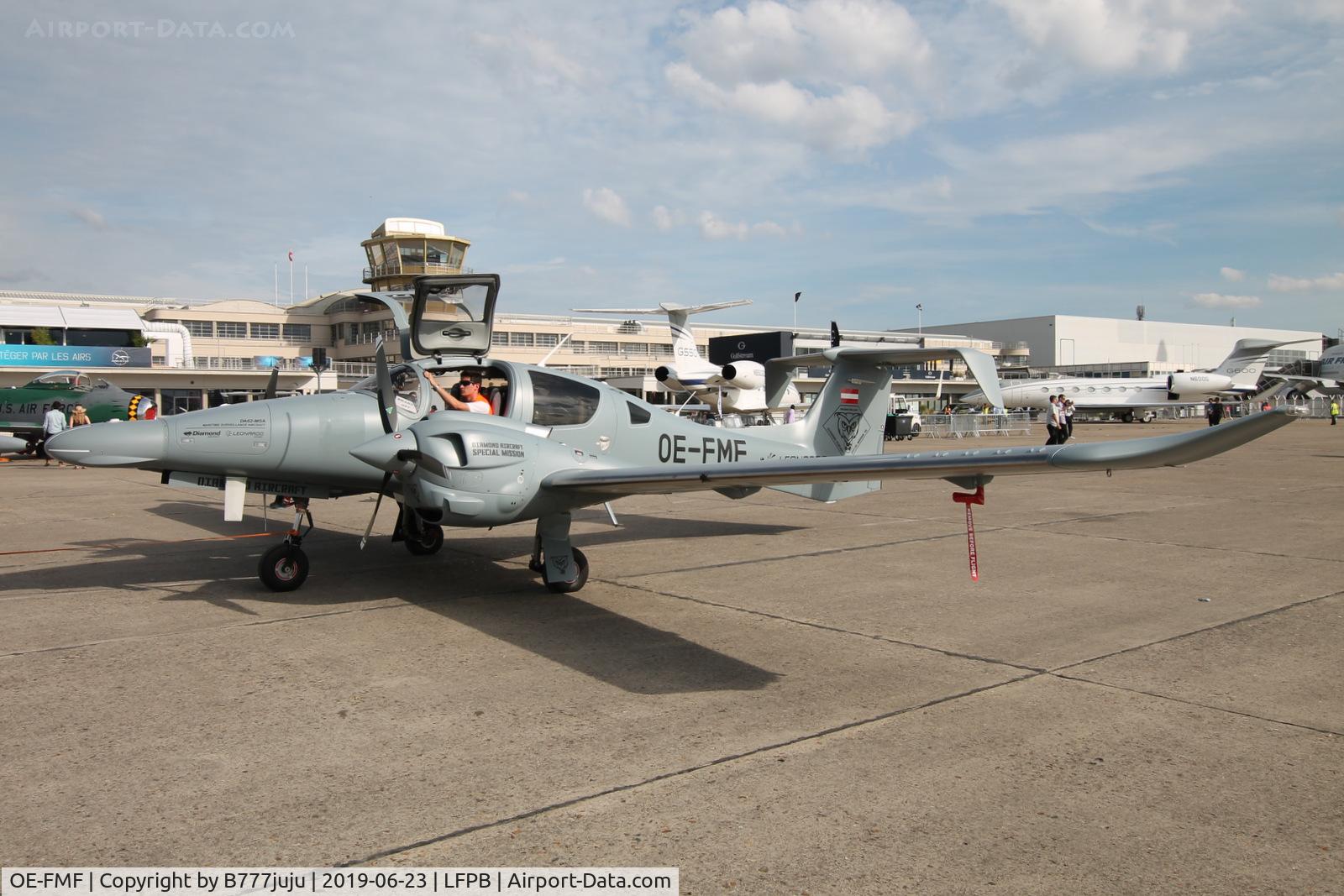 OE-FMF, 2019 Diamond DA-62 MSA C/N Not found OE-FMF, on display at SIAE 2019