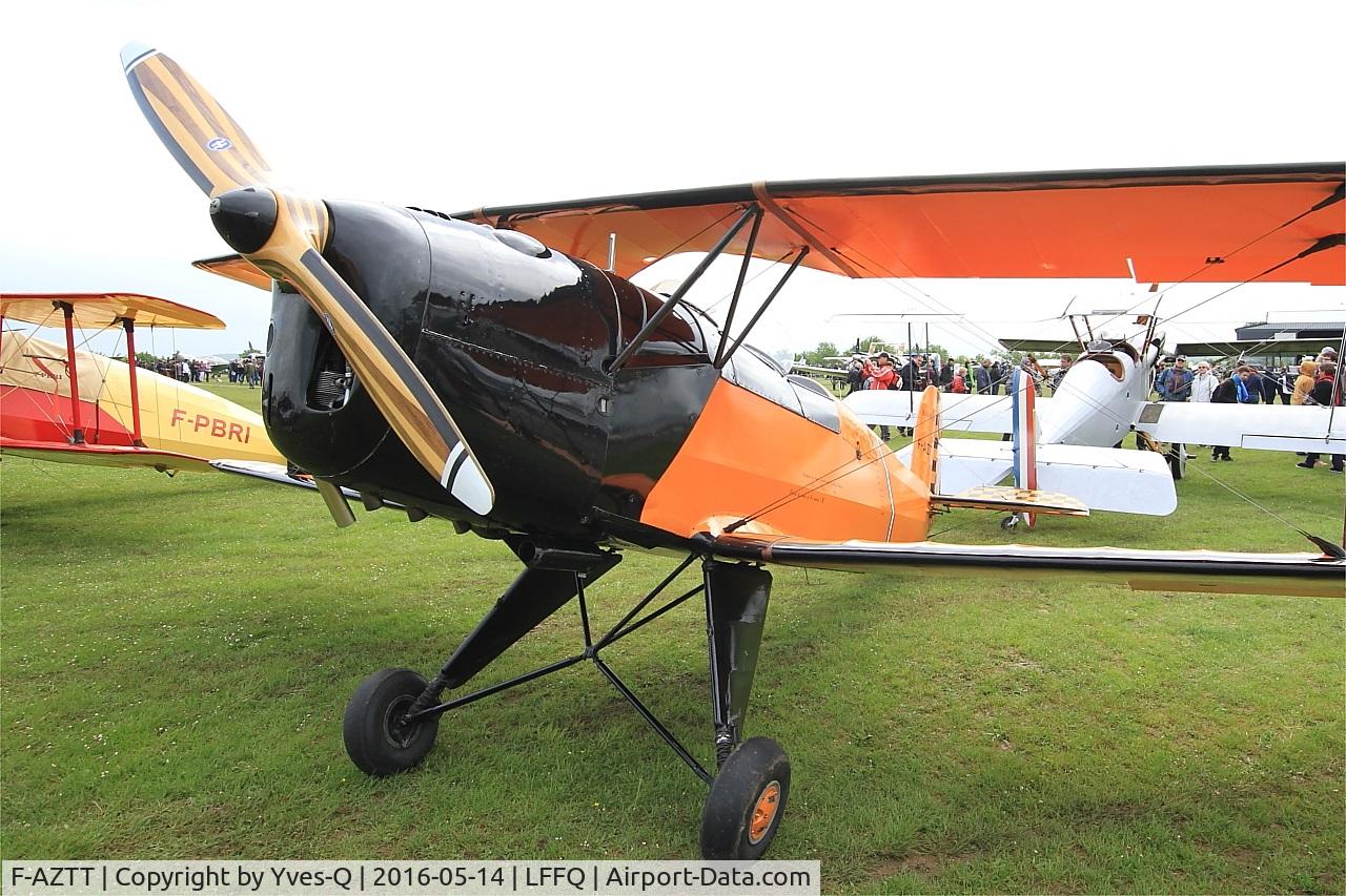 F-AZTT, CASA 1-131E Jungmann C/N 2241, CASA 1-131E Jungmann, Static display, La Ferté-Alais airfield (LFFQ) Air show 2016