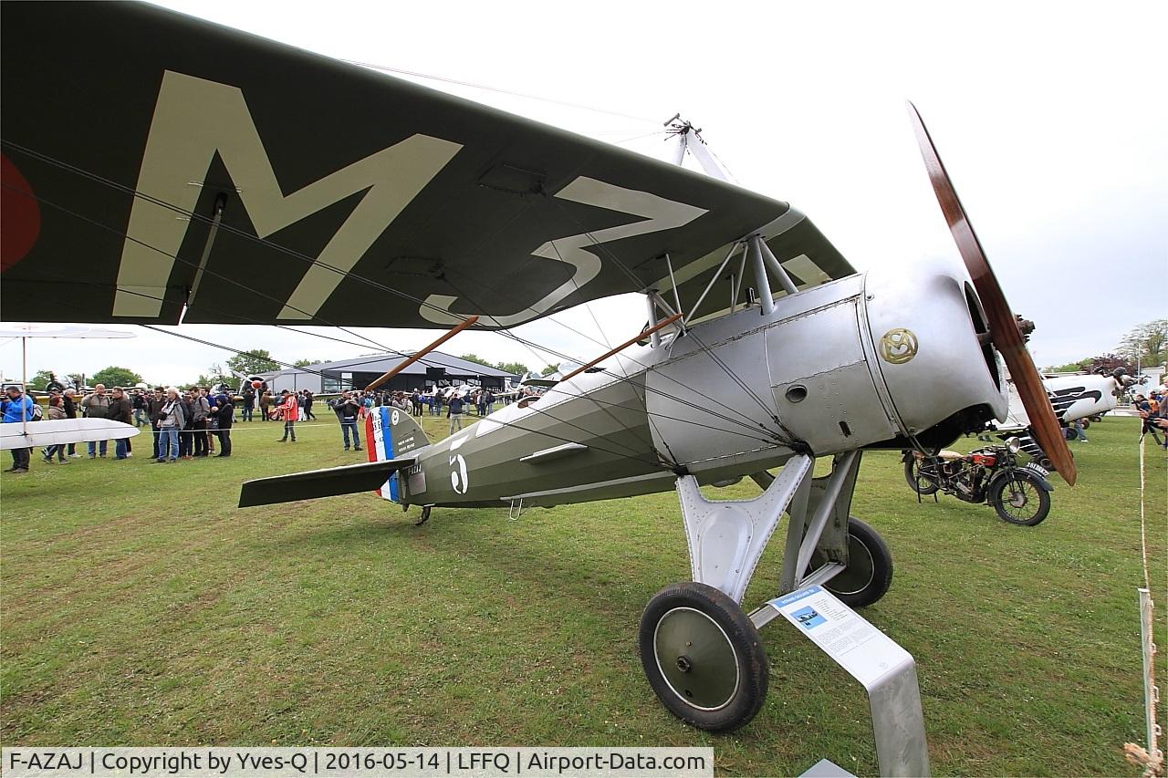 F-AZAJ, 1927 Morane-Saulnier MS-138EP-2 C/N 3220/138, Morane-Saulnier MS-138EP-2, Static display, La Ferté-Alais Airfield (LFFQ) Air show 2016