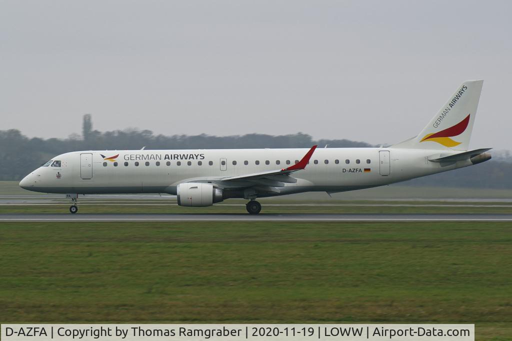 D-AZFA, 2006 Embraer 190LR (ERJ-190-100LR) C/N 19000063, German Airways Embraer 190LR