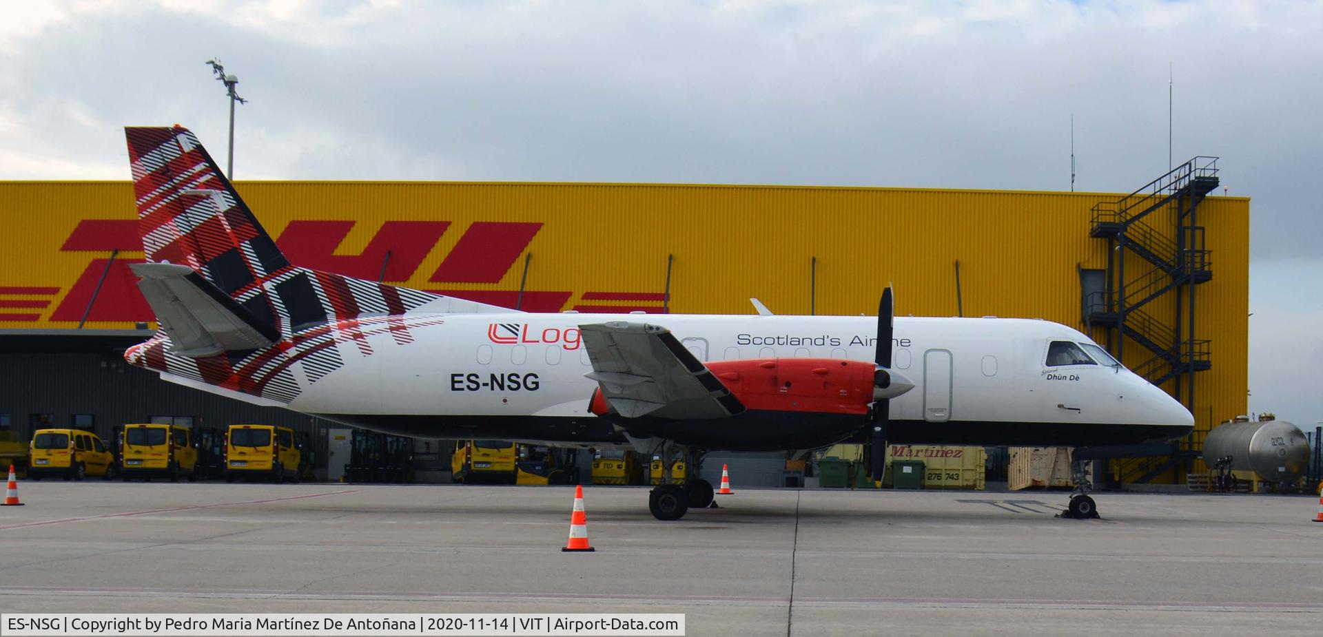 ES-NSG, 1991 Saab 340B C/N 340B-223, Aeropuerto de Foronda - Vitoria-Gasteiz - Euskadi - España