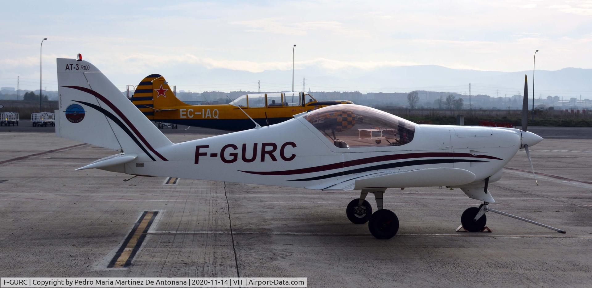 F-GURC, Aero AT-3 R100 C/N AT3-016, Aeropuerto de Foronda - Vitoria-Gasteiz - Euskadi - España