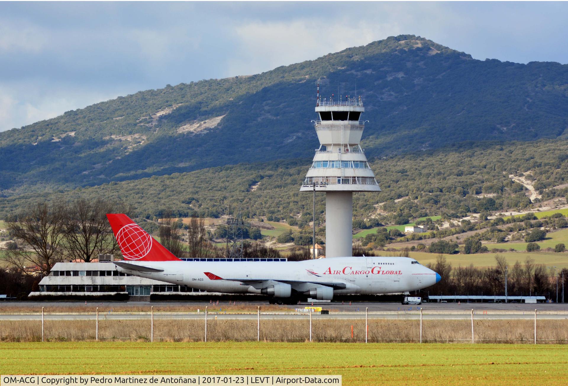 OM-ACG, 1991 Boeing 747-409SF C/N 24311, Foronda - Vitoria-Gasteiz - España