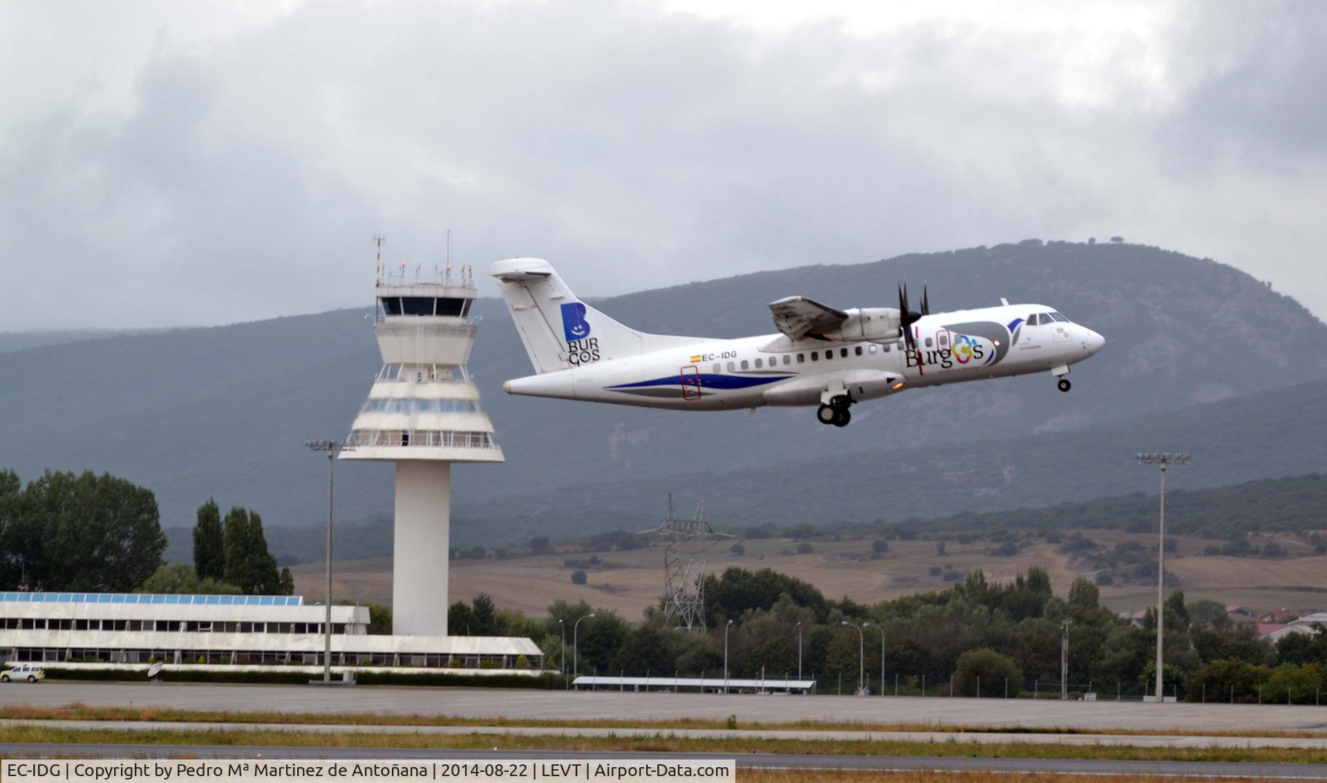 EC-IDG, 1985 ATR 42-320 C/N 003, Vitoria-Gasteiz - Foronda - Pais Vasco - España