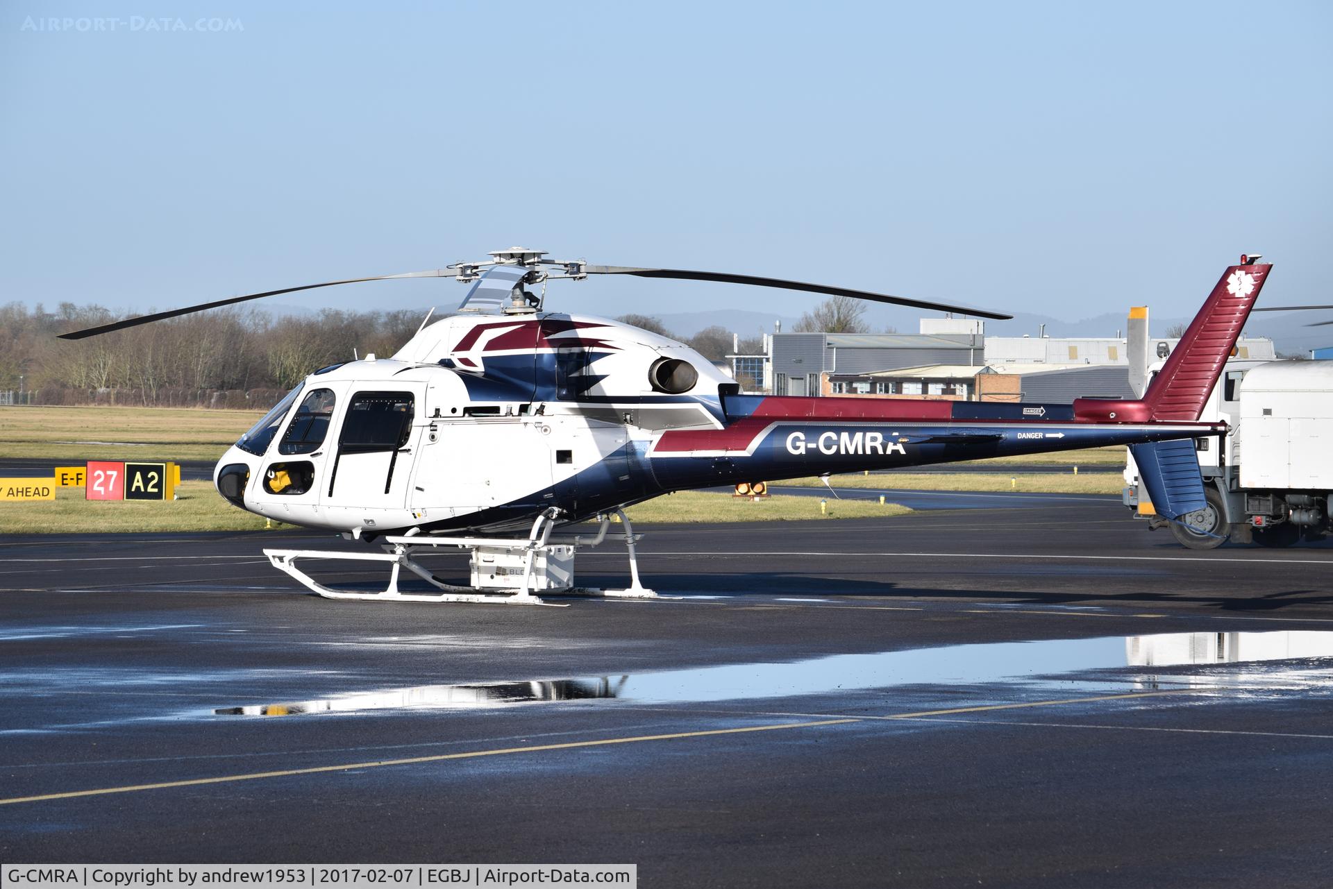 G-CMRA, 1994 Eurocopter AS-355N Twinstar C/N 5560, G-CMRA at Gloucestershire Airport.