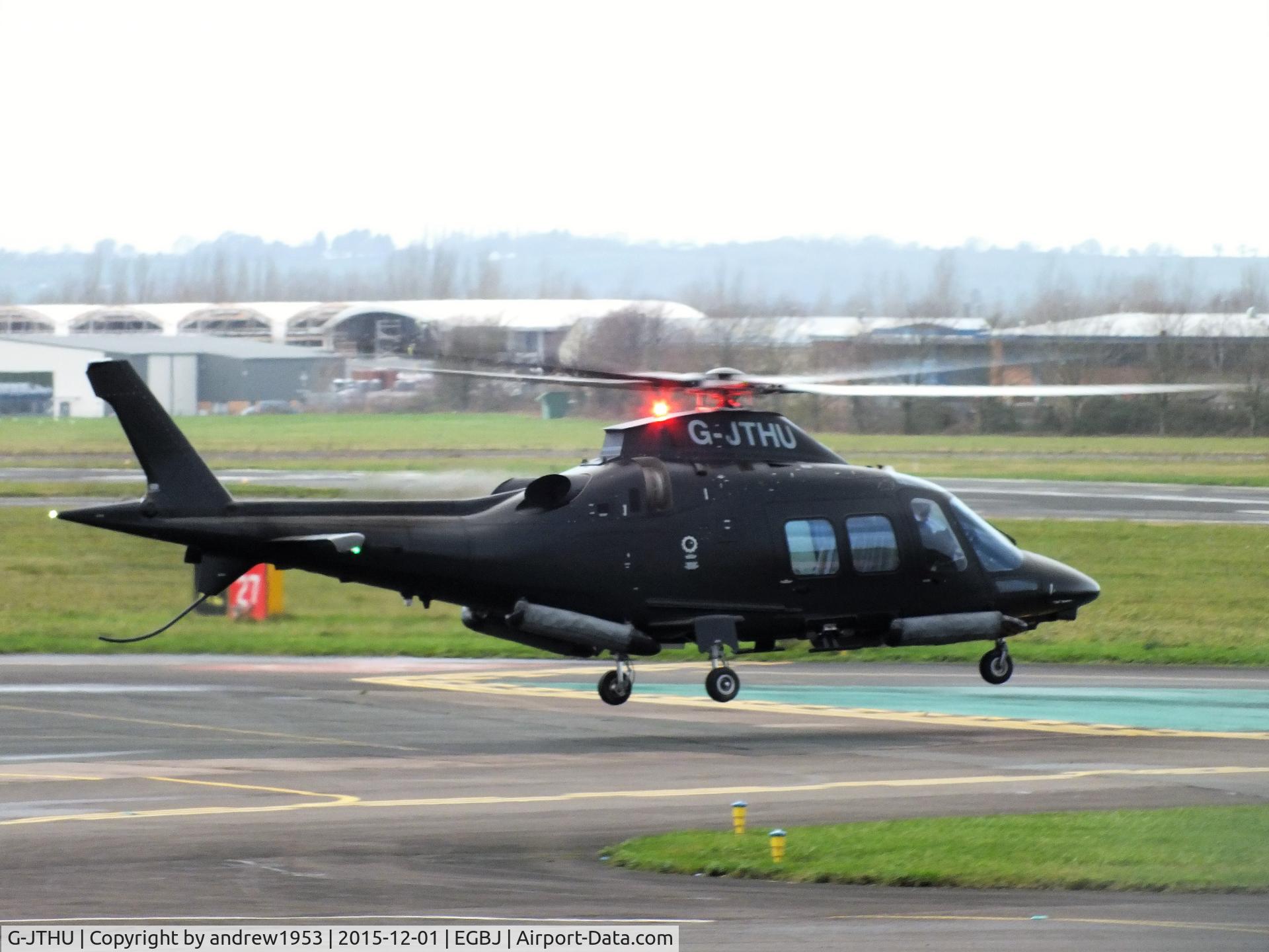 G-JTHU, 2012 AgustaWestland AW-109SP GrandNew C/N 22291, G-JTHU at Gloucestershire Airport.