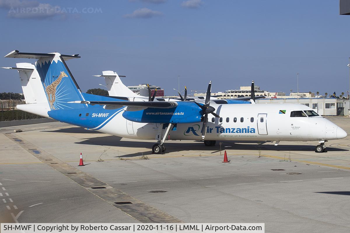 5H-MWF, 1997 De Havilland Canada DHC-8-311 Dash 8 C/N 474, Upper Safi Apron