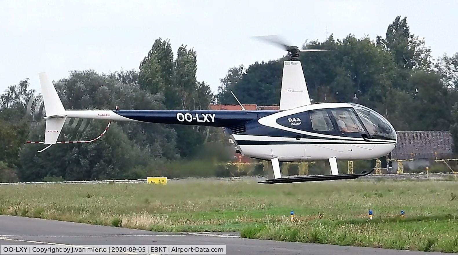 OO-LXY, 2009 Robinson R44 Raven I C/N 2018, Wevelgem