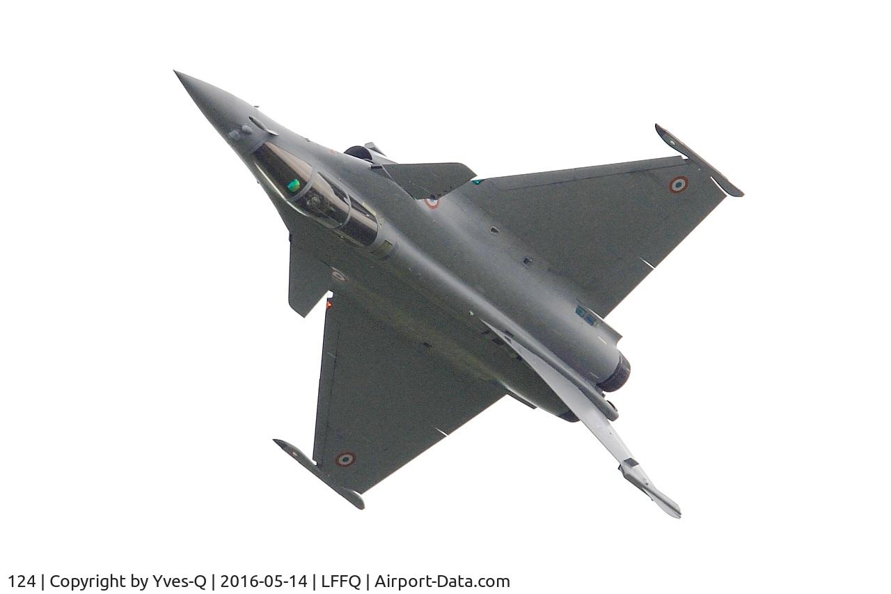 124, Dassault Rafale C C/N 124, Dassault Rafale C, On display, La Ferté-Alais airfield (LFFQ) Air show 2016