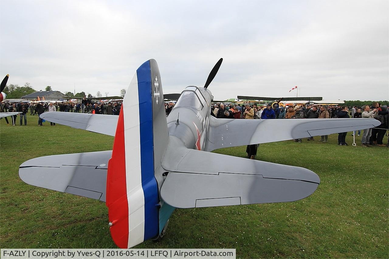 F-AZLY, Yakovlev Yak-3U C/N 172890, Yakovlev Yak-3U, Static display, La Ferté-Alais airfield (LFFQ) Air show 2016