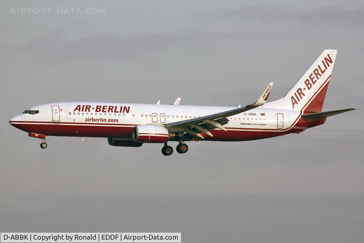D-ABBK, 2003 Boeing 737-8BK C/N 33013, at fra