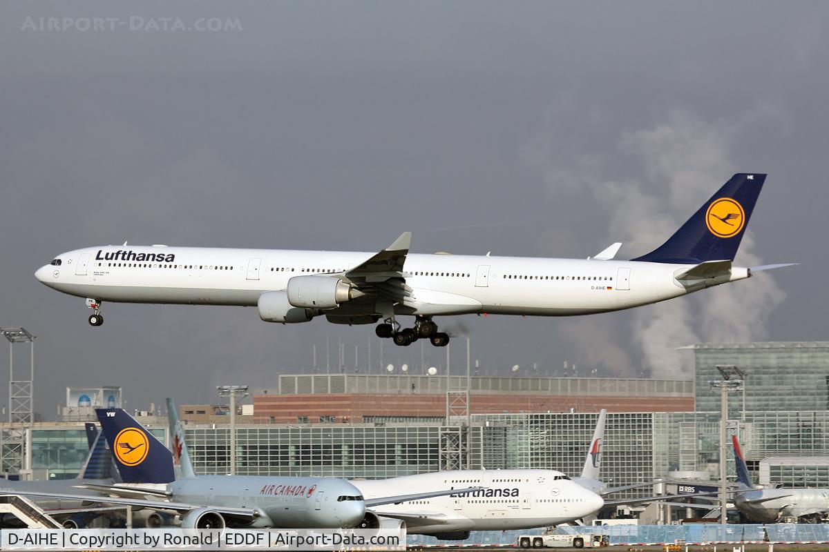 D-AIHE, 2003 Airbus A340-642 C/N 540, at fra