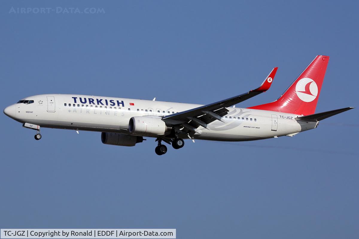TC-JGZ, 2008 Boeing 737-8F2 C/N 35789, at fra