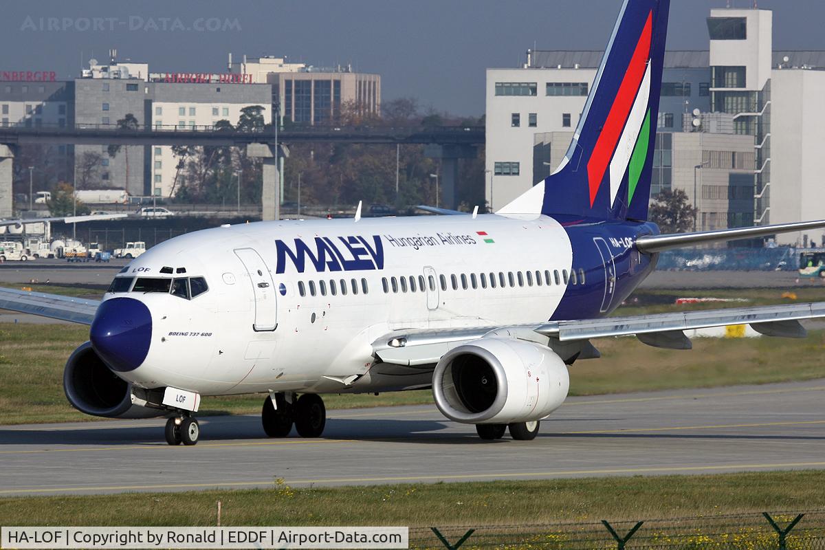 HA-LOF, 2003 Boeing 737-6Q8 C/N 29348, at fra