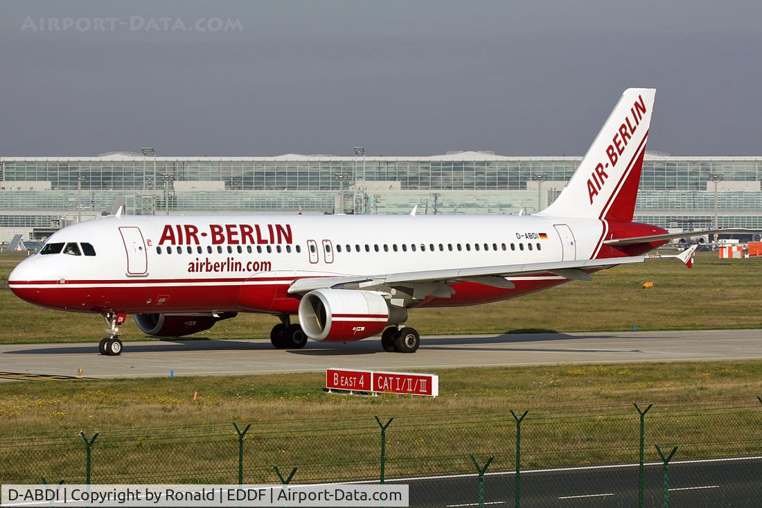 D-ABDI, 2006 Airbus A320-214 C/N 2853, at fra