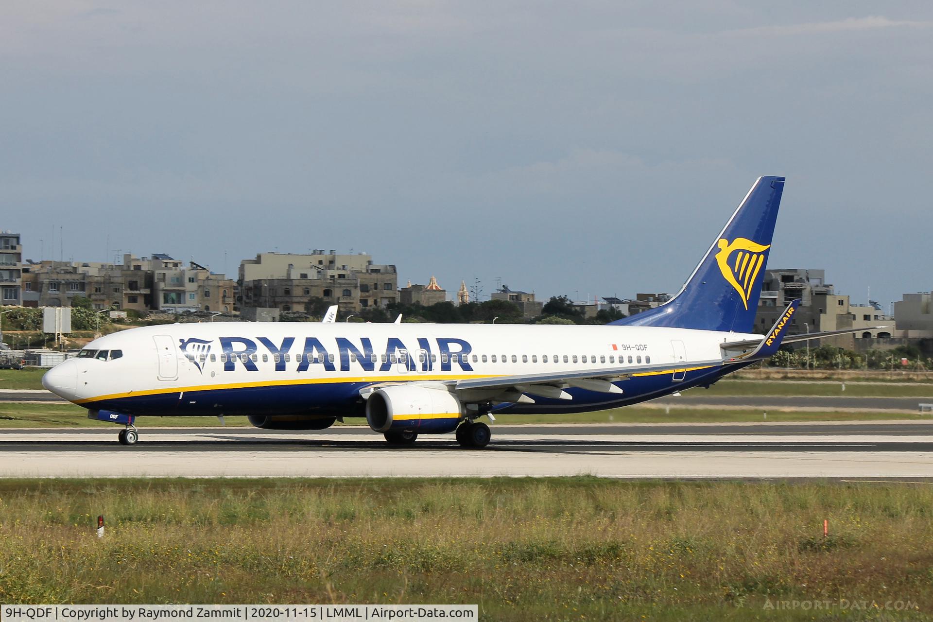 9H-QDF, 2016 Boeing 737-8AS C/N 44755, B737-800 9H-QDF Malta Air