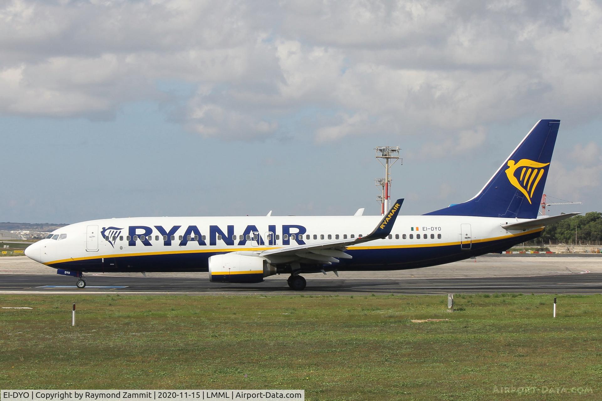 EI-DYO, 2008 Boeing 737-8AS C/N 33636, B737-800 EI-DYO Ryanair