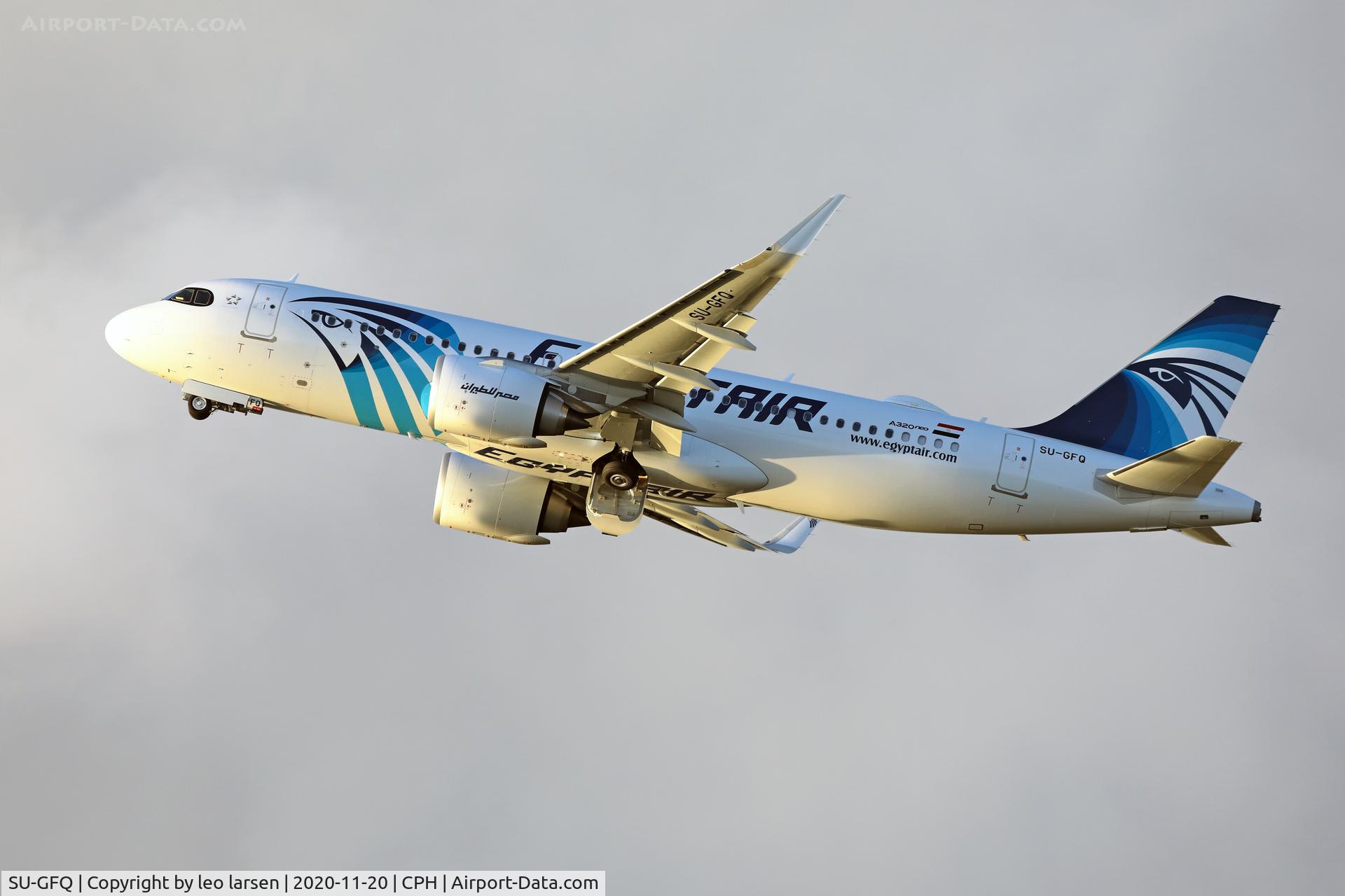 SU-GFQ, 2020 Airbus A320-251N C/N 10072, Copenhagen 20.11.2020