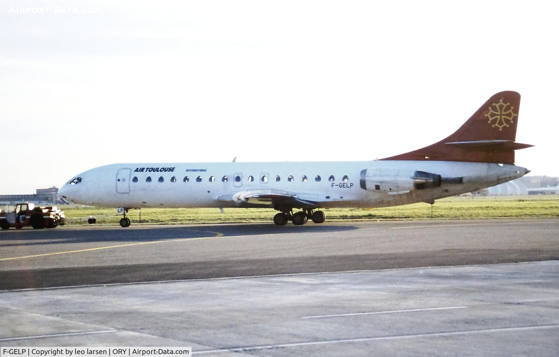 F-GELP, 1964 Sud Aviation SE-210 Caravelle 10B3 Super B C/N 187, Paris Orly 21.3.1995