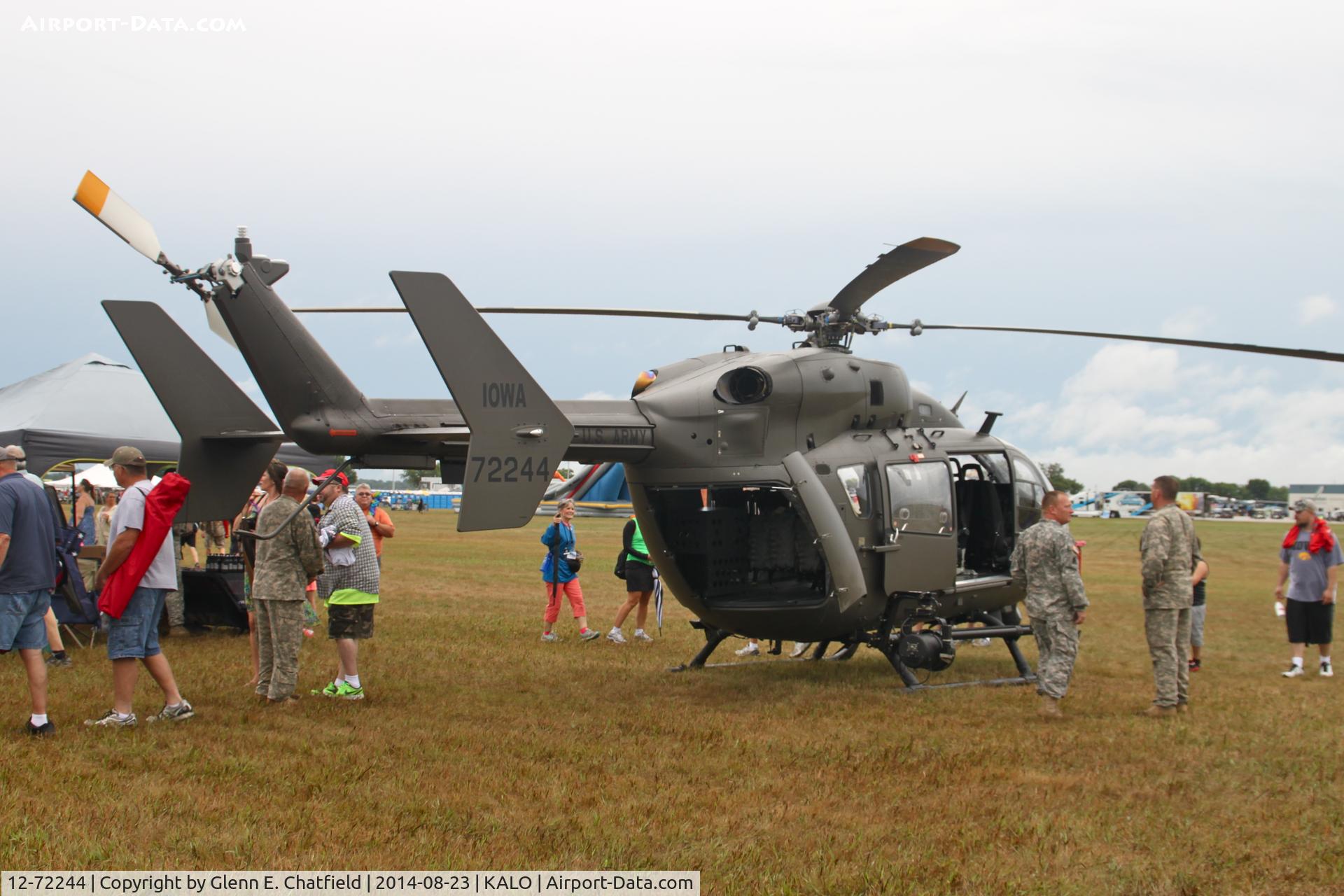 12-72244, 2012 Eurocopter UH-72A Lakota C/N 9541, At Waterloo, IA