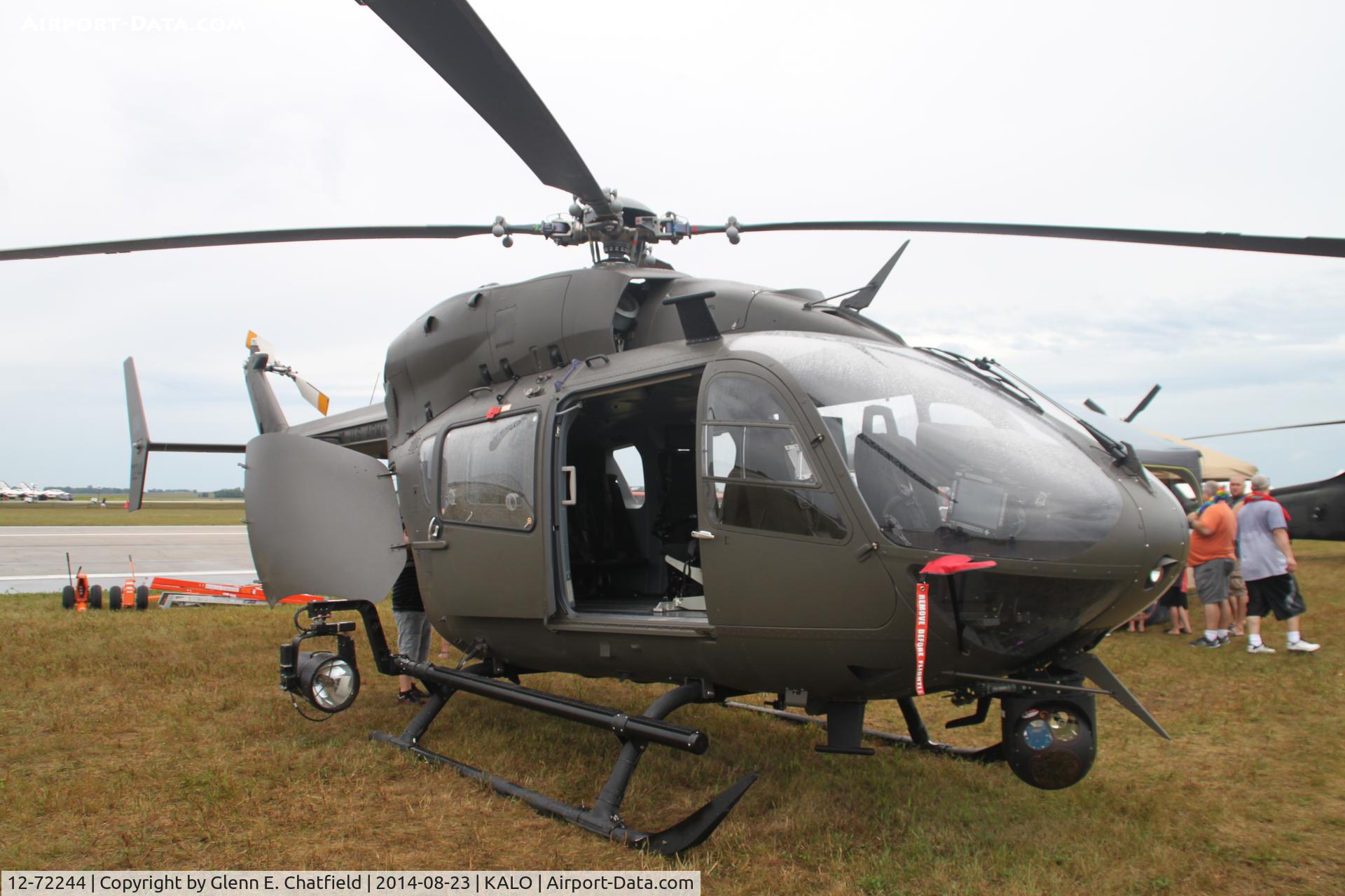12-72244, 2012 Eurocopter UH-72A Lakota C/N 9541, At Waterloo, IA