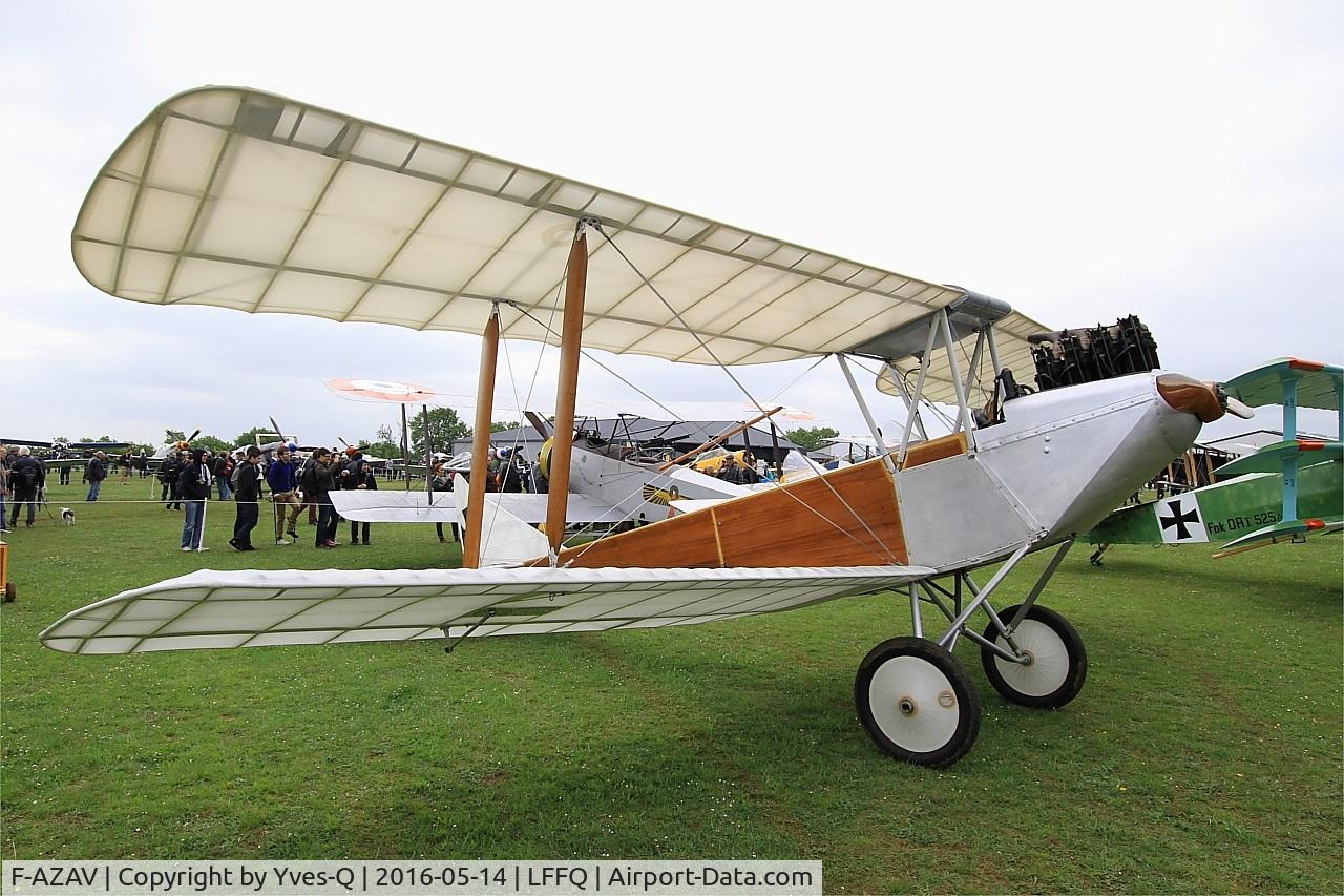 F-AZAV, LFG Roland C.II C/N 005, FG C2, Static display, La Ferté-Alais airfield (LFFQ) Airshow 2016