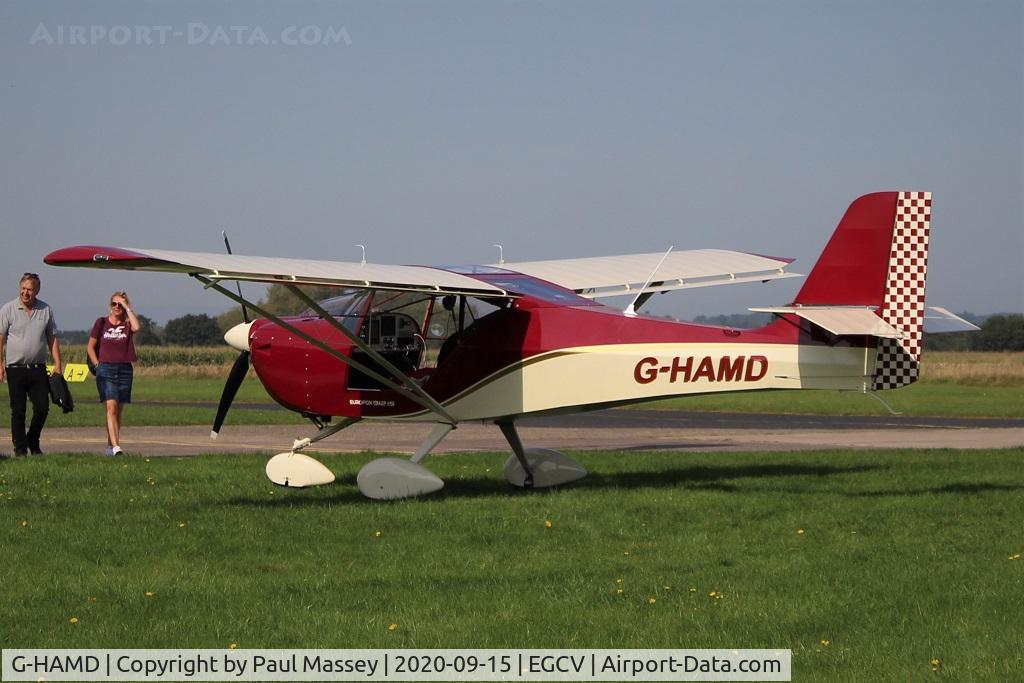 G-HAMD, 2020 Ascent Industries EuroFOX 3K C/N 58920, Privately Owned. Maybe based at Sleap (EGCV)