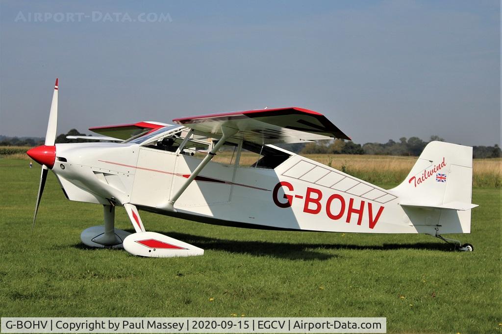G-BOHV, 1990 Wittman W-8 Tailwind C/N PFA 031-11151, Visiting aircraft.